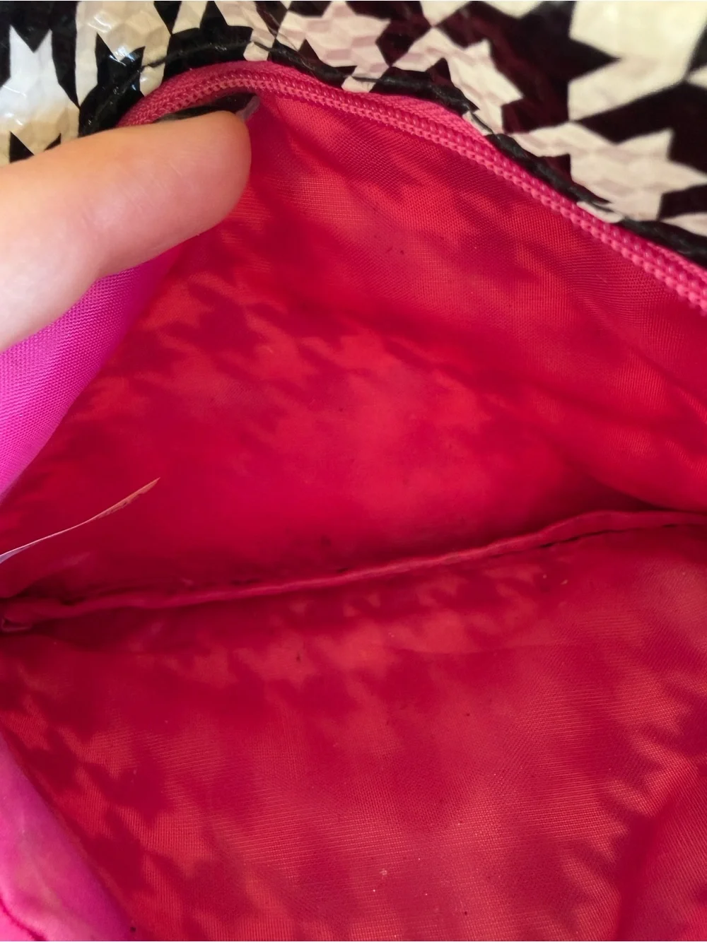 Pink French Boutique-Themed Pouch, Card Holder Wallet, Ipsy Makeup Pouch